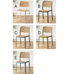 Ann Rattan Style Dining Chair, Plastic - Joe’s Haven