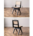 Caribbean Rattan Dining Chair, Oak - Joe’s Haven