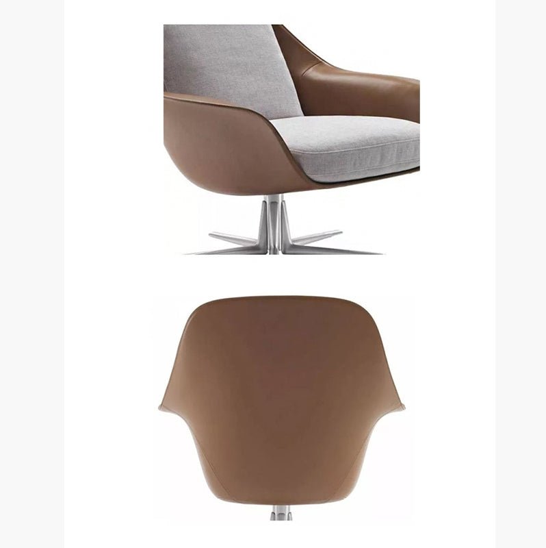 Herton Lounge Chair And Ottoman, Swivel Armchair - Joe’s Haven