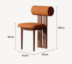 Maisie Dining Chair, Velvet or Boucle - Joe’s Haven