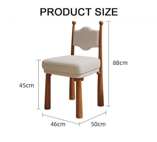 Tessa Dining Chair, Boucle - Joe’s Haven