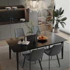 Samirah Dining Table, Sintered Stone - Joe’s Haven