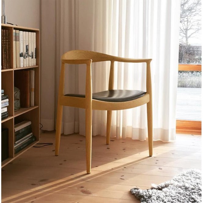 A Set of Classic Kennedy Style Dining Chairs, Oak - Joe’s Haven