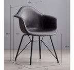 Bobby Dining Chair, Distressed Leather - Joe’s Haven