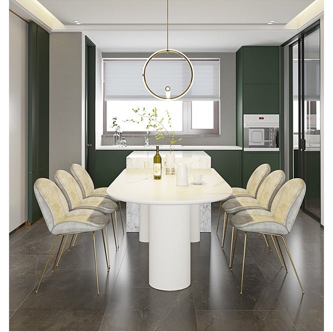 La Plainville Dining Table, White - Joe’s Haven