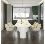 La Plainville Dining Table, White - Joe’s Haven
