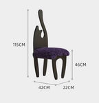 Tiffany Black Cat Dining Chair - Joe’s Haven