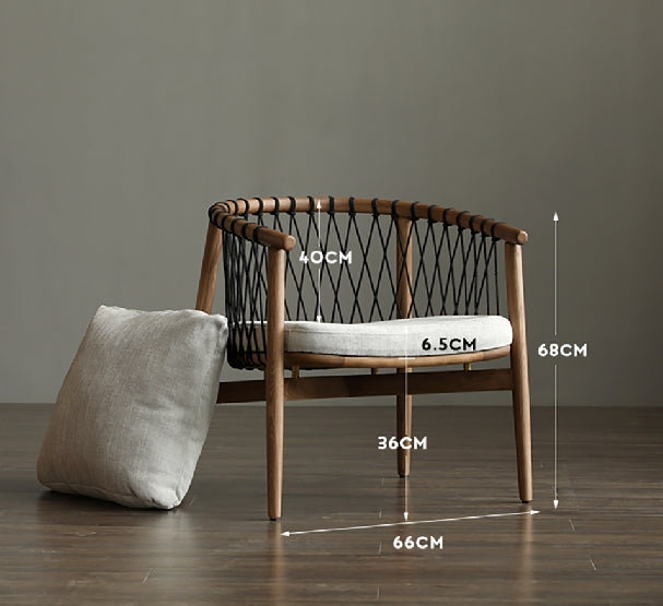 Hans Style AN81 Armchair, Walnut