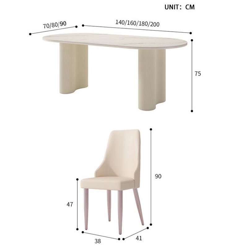 Peru Dining Chair, Cream - Joe’s Haven