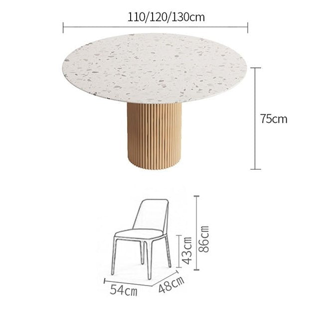 A Set of 2 Sienna Dining Chairs, White - Joe’s Haven