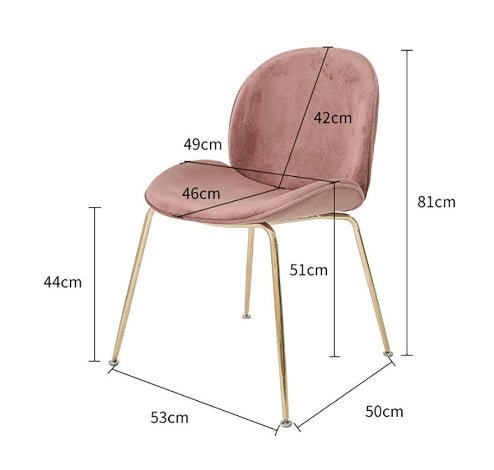 Lule Dining Chair, Velvet - Joe’s Haven