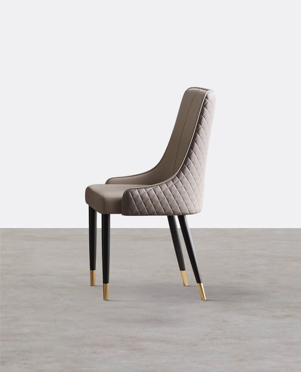 Costanza Matching Dining Chairs, Grey - Joe’s Haven