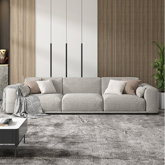 Frances Three Seater Corner, Four Seater Corner Sofa, Cotton Linen - Joe’s Haven
