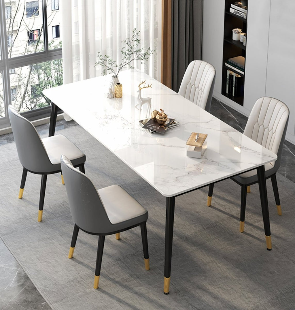 Malvern Dining Table, White - Joe’s Haven
