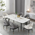 Malvern Dining Table, White - Joe’s Haven