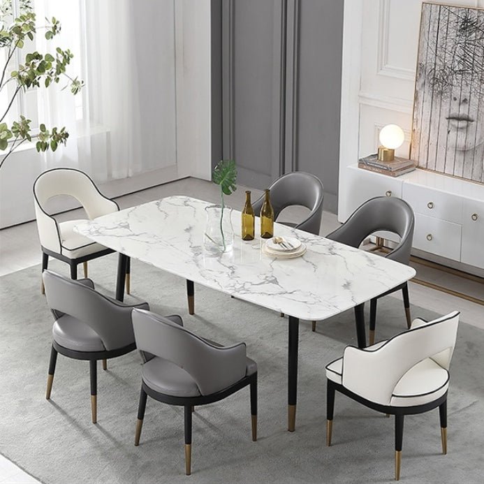 Malvern Dining Table, White - Joe’s Haven