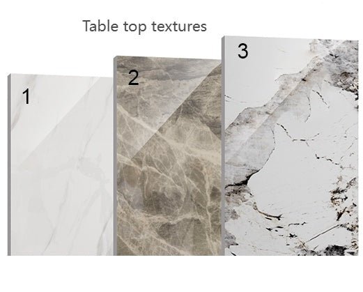 Mira Dining Table, Gold Base - Joe’s Haven
