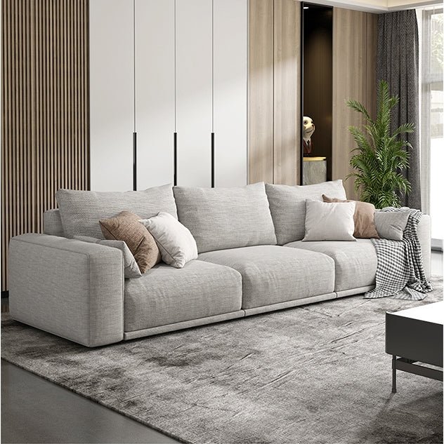 Frances Three Seater Corner, Four Seater Corner Sofa, Cotton Linen - Joe’s Haven