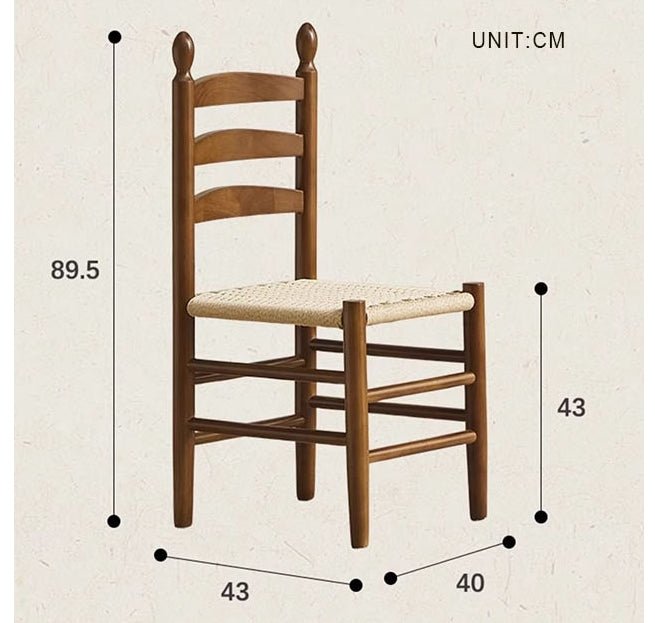 Charlotte Dining Chair, Rattan - Joe’s Haven