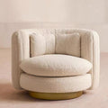Nova Swivel Armchair, Boucle - Joe’s Haven