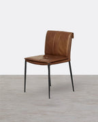 D'Amato Dining Chair, Leather - Joe’s Haven