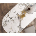 Costanza Dining Table, Sintered Stone, White - Joe’s Haven