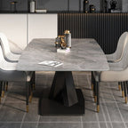 Sanders Dining Table, Sintered Stone - Joe’s Haven