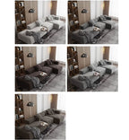 Yetta Three Seater, Four Seater Sofa, Corner Sofa, Grey Velvet - Joe’s Haven
