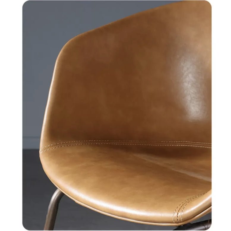 A Set of 2 Herron Dining Chairs, PU Leather - Joe’s Haven