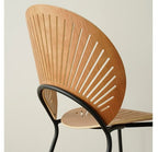 A Set of 2 Conker Dining Chair, Solid Wood - Joe’s Haven