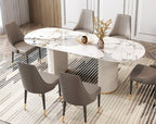 A Set of 2 Costanza Matching Dining Chairs, Grey For Clearance - Joe’s Haven