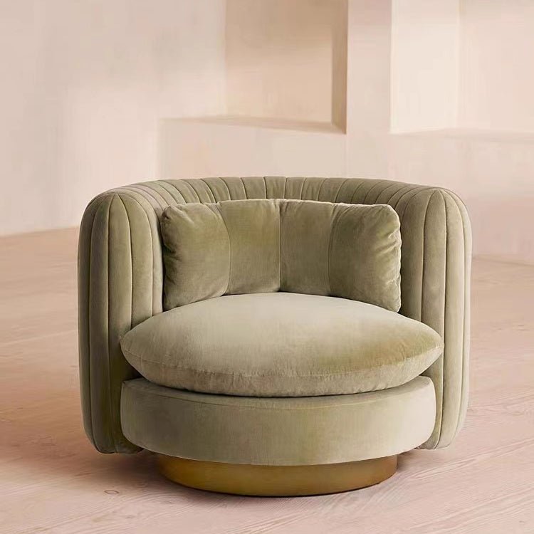 Nova Swivel Armchair, Boucle - Joe’s Haven