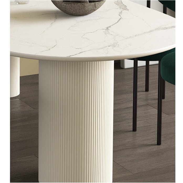 La Plainville Dining Table, White - Joe’s Haven