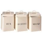 Easton 5 Piece Cream Kitchen Storage Set - Joe’s Haven