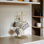 Vertex Contour Matte Gold Mug Tree - Joe’s Haven