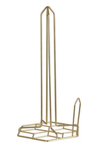 Vertex Kitchen Roll Holder With Matte Gold Finish - Joe’s Haven