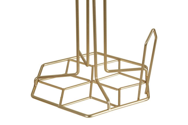 Vertex Kitchen Roll Holder With Matte Gold Finish - Joe’s Haven