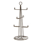 Vertex Black Nickel Finish 6 Cup Mug Tree - Joe’s Haven