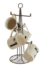 Vertex Black Nickel Finish 6 Cup Mug Tree - Joe’s Haven