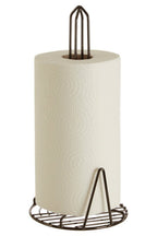 Vertex Kitchen Roll Holder with Black Nickel Finish - Joe’s Haven
