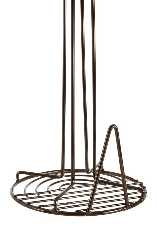 Vertex Kitchen Roll Holder with Black Nickel Finish - Joe’s Haven