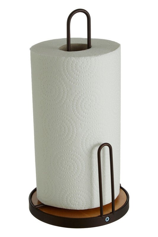 Vertex Bronze Powder Coated Kitchen Roll Holder - Joe’s Haven