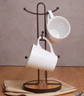 Vertex Bronze Powder Coated 6 Mug Tree - Joe’s Haven