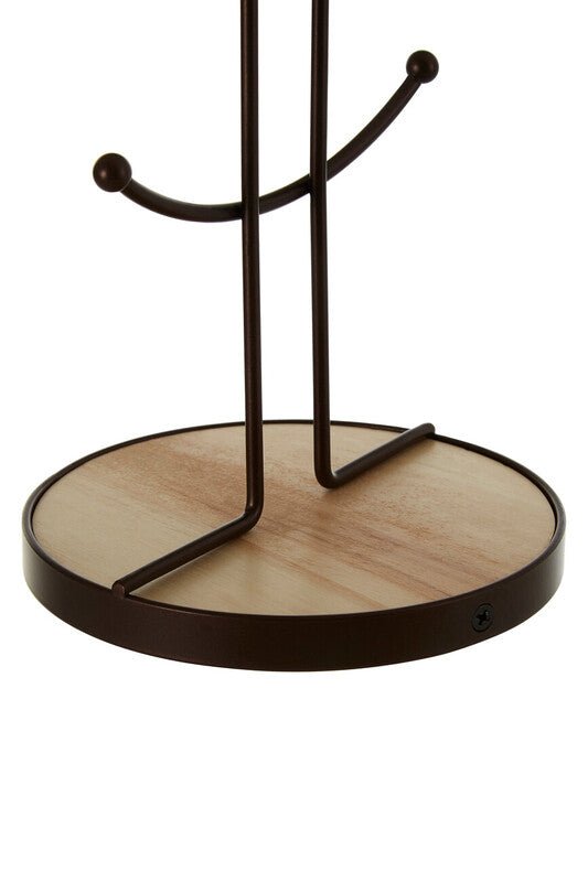 Vertex Bronze Powder Coated 6 Mug Tree - Joe’s Haven
