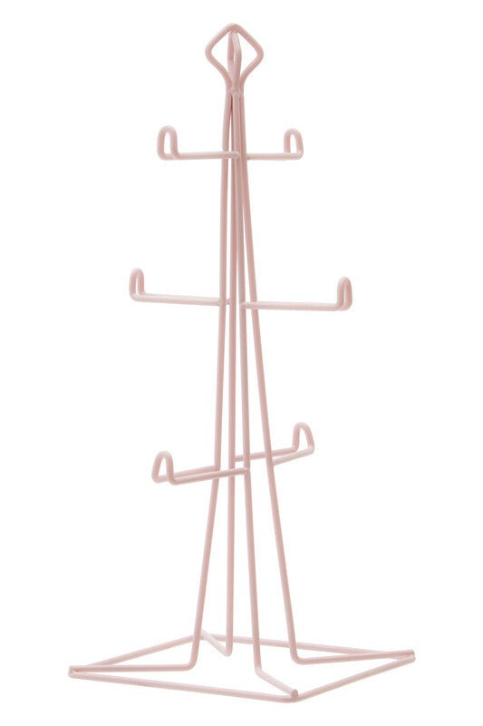 Vertex Pink Finish 6 Mug Tree - Joe’s Haven