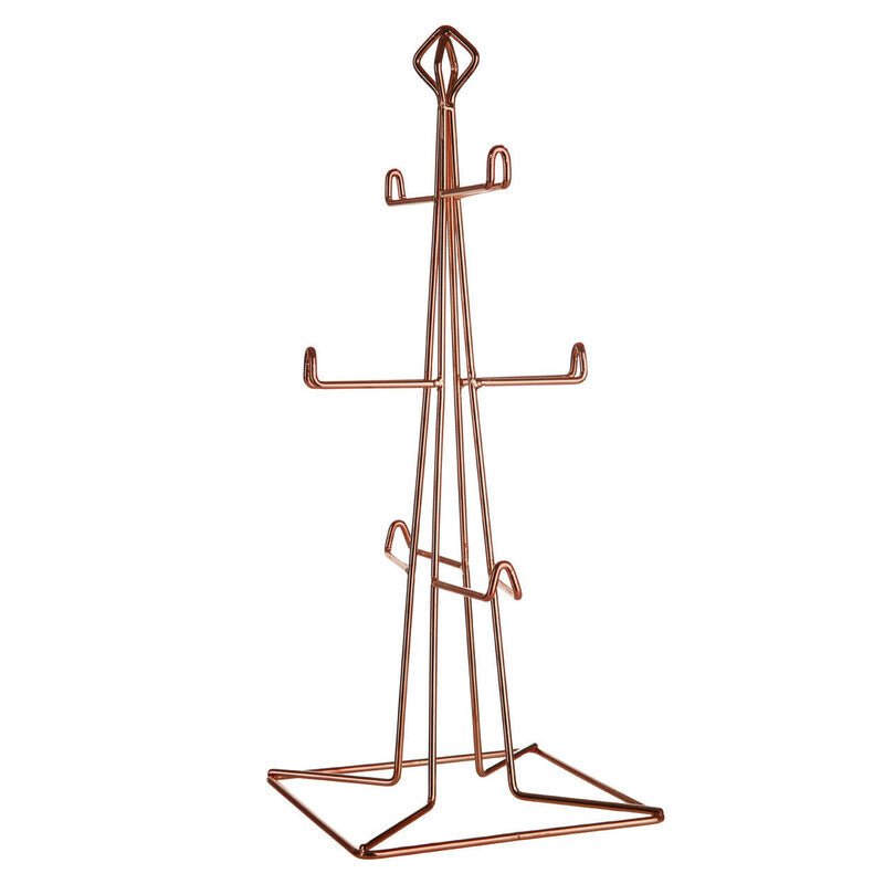 Vertex Copper Finish 6 Mug Tree - Joe’s Haven
