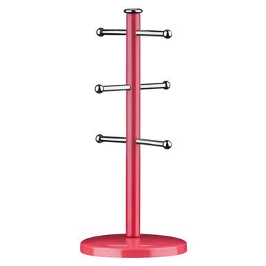 Hirano Hot Pink Metal Mug Tree - Joe’s Haven