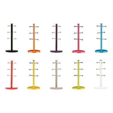 Hirano Hot Pink Metal Mug Tree - Joe’s Haven