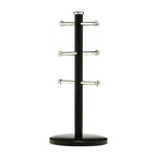 Hirano Matt Black Metal 6 Cup Mug Tree - Joe’s Haven