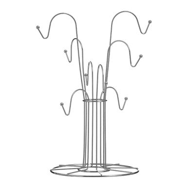 Helix Chrome 8 Cup Mug Tree - Joe’s Haven